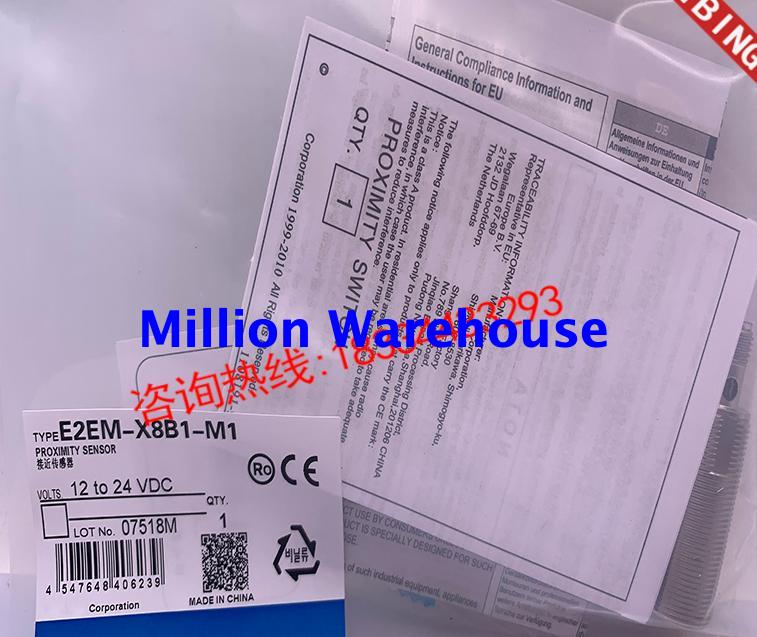 1pcs new Omron E2EM-X8B1-M1