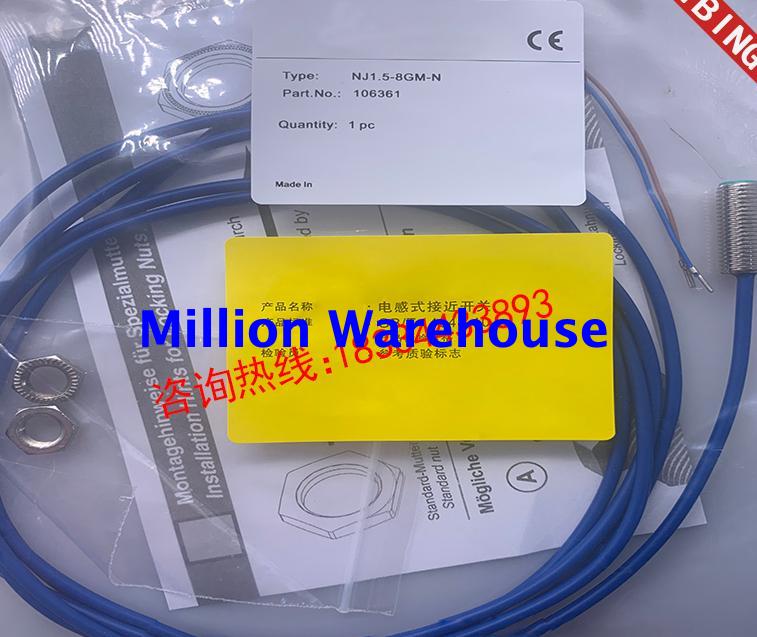 1pcs new Pepperl+Fuchs NJ1.5-8GM50-N
