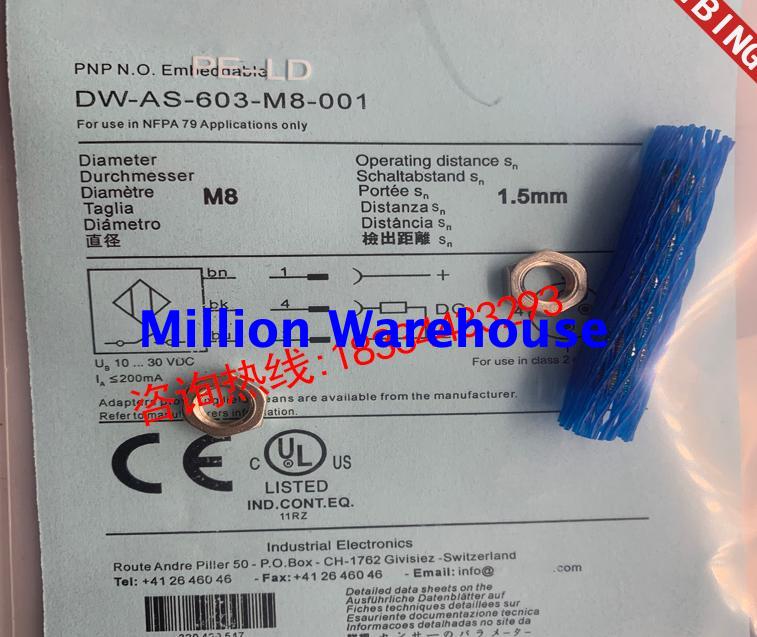 1 pcs new Contrinex DW-AS-602-M8