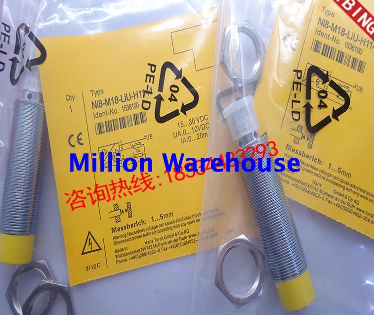 1 pcs new TURCK NI8-M18E-LIU-H1141