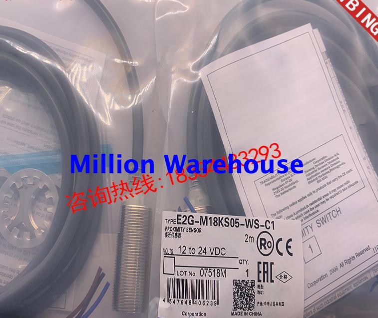 1 pcs new Omron E2G-M18KS05-WS-D1