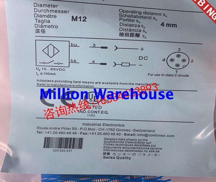 1 pcs new Contrinex DW-DS-625-M12