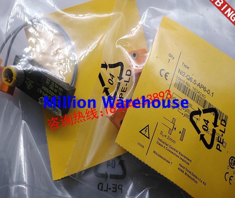 1pcs new TURCK NI2-Q6.5-AP6-0.1-FS4.4X3/S304