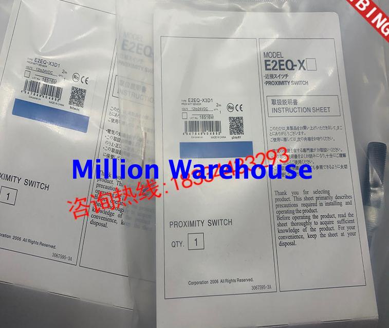 1pcs new Omron E2EQ-X3D1