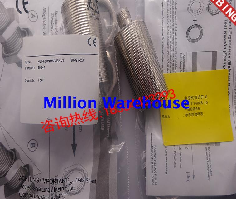 1 pcs new Pepperl+Fuchs NJ10-30GM50-E0-V1