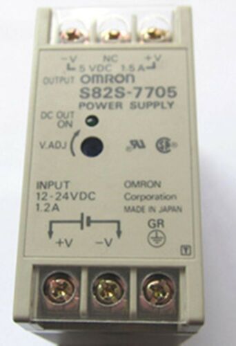 New In Box Omron S82S-7705 24VDC 0.5A switching power supply
