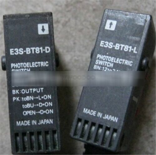 1 SET/2PCS Omron Photoelectric Switch Sensor E3S-BT81(E3S-BT81-D&E3S-BT81-L) eq