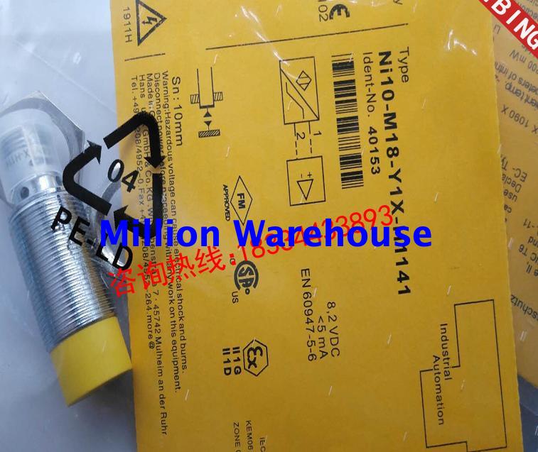 1pcs new TURCK NI10-M18-Y1X-H1141