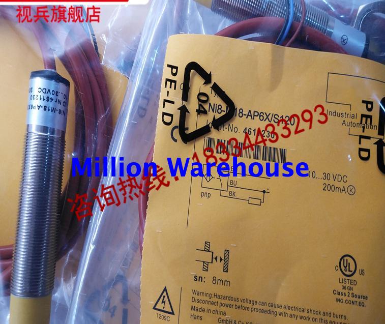 1pcs new TURCK Ni8-M18-AP6X/S120