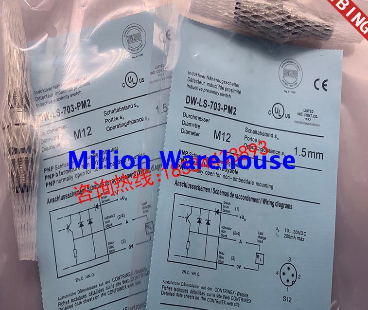 1pcs new CONTRINEX DW-LS-703-PM2