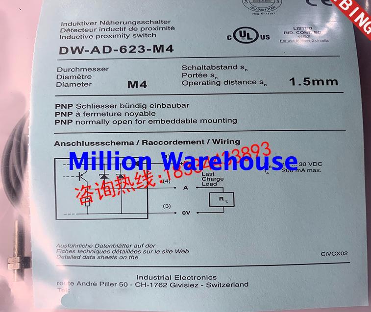 1 pcs new Contrinex DW-AD-622-M4