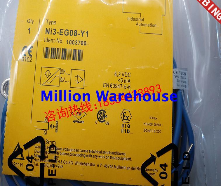 1 pcs new TURCK NI3-EG08-Y1