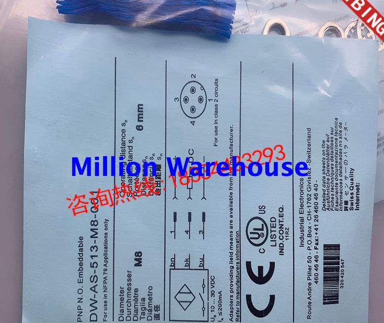 1 pcs new Contrinex DW-AS-513-M8-001