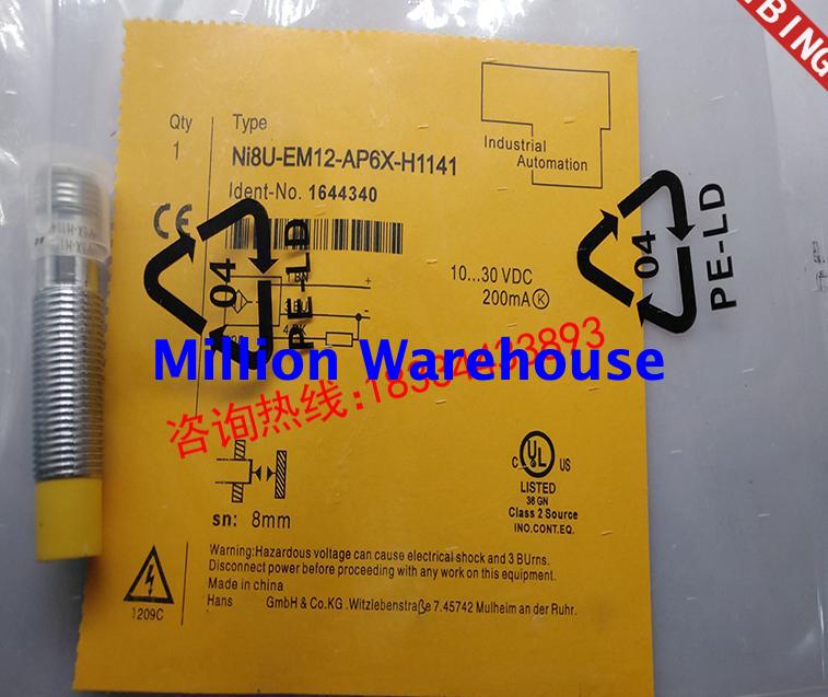 1pcs new TURCK NI8U-EM12-AP6X-H1141