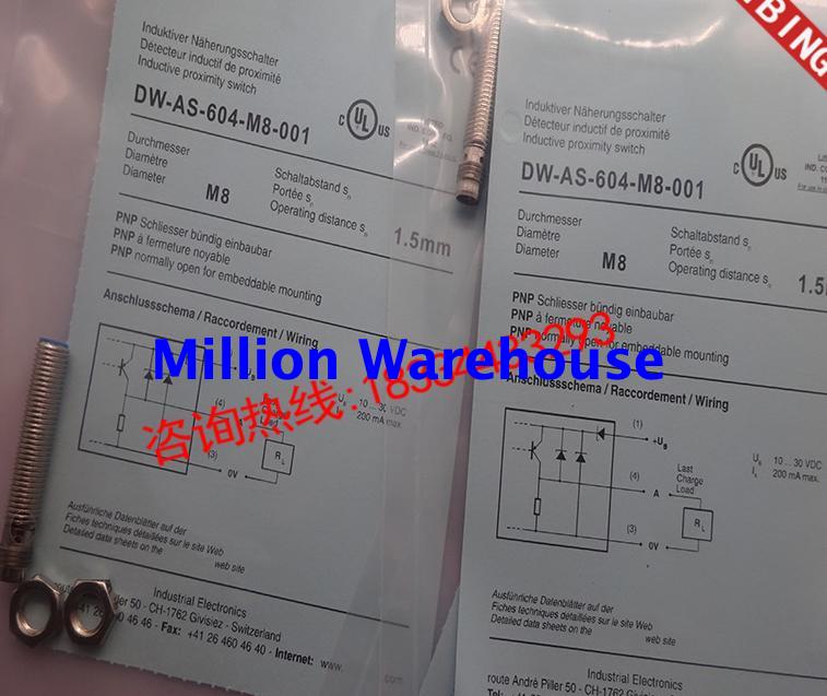 1 pcs new Contrinex DW-AS-604-M8