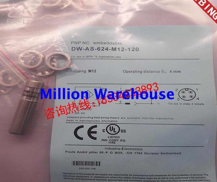 1 pcs new Contrinex DW-AS-621-M12-120