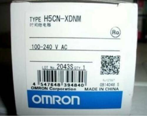 1PC New Omron Time Relay H5CN-XDNM In Box