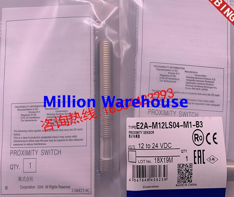 1pcs new Omron E2A-M12LS04-M1-B1
