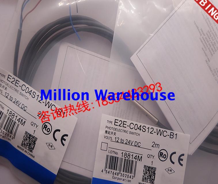 1 pcs new Omron E2E-C04S12-WC-B2
