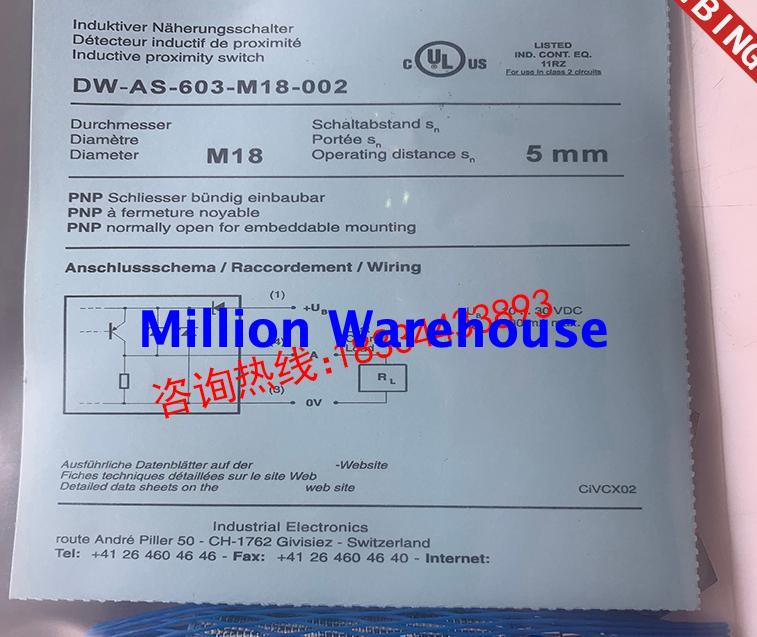 1PC NEW CONTRINEX DW-AS-601-M18-002