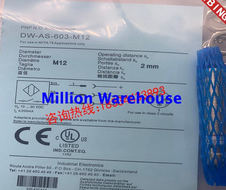 1 pcs new Contrinex DW-AS-612-M12-120