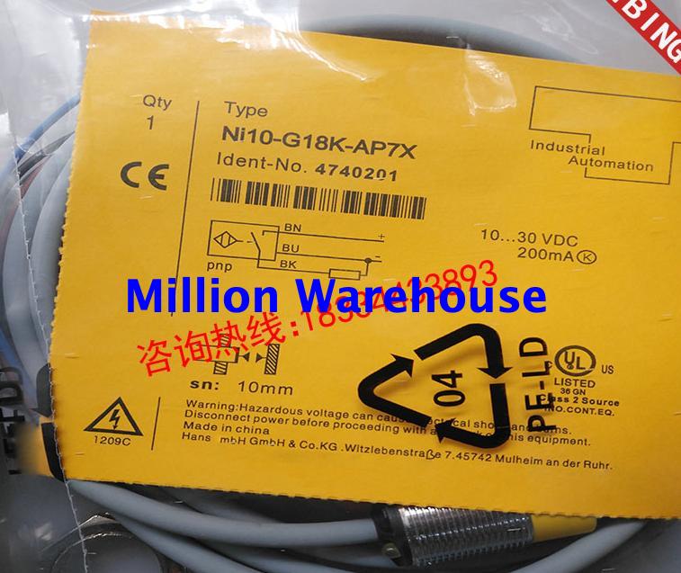 1pcs new TURCK NI10-G18K-AN7X