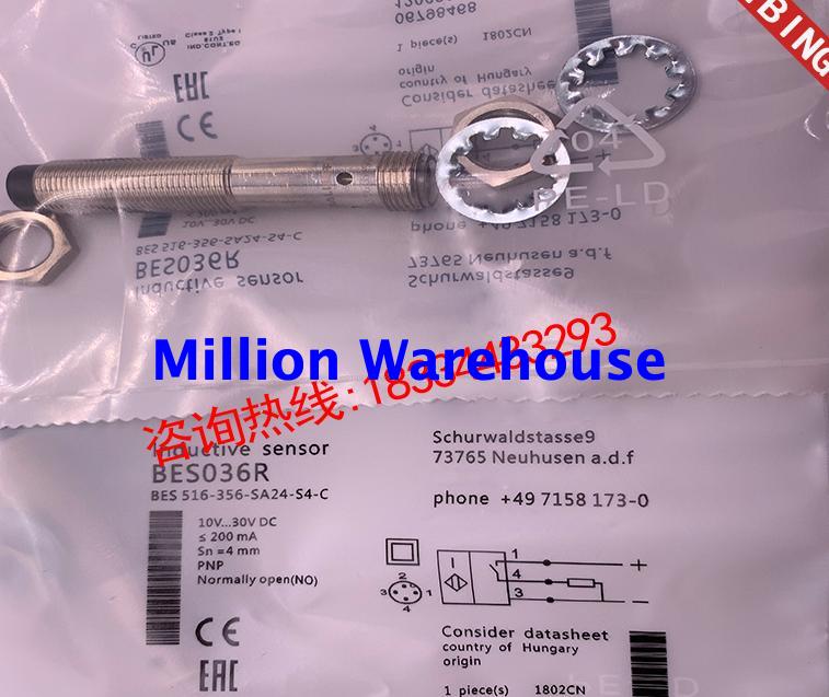 1 pcs new BALLUFF BES 516-356-SA24-S4-C