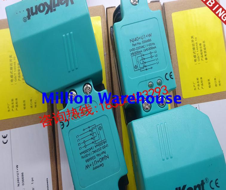 1pcs new Pepperl+Fuchs NJ40+U1+W