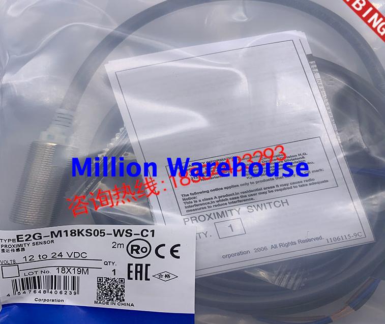 1 pcs new Omron E2G-M18KS05-WS-C1