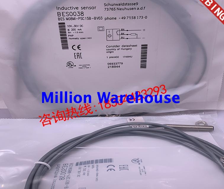 1pcs new BALLUFF BES M08MI-PSC15B-BV02