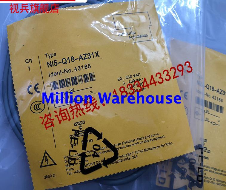 1pcs new TURCK NI5-Q18-AZ31X