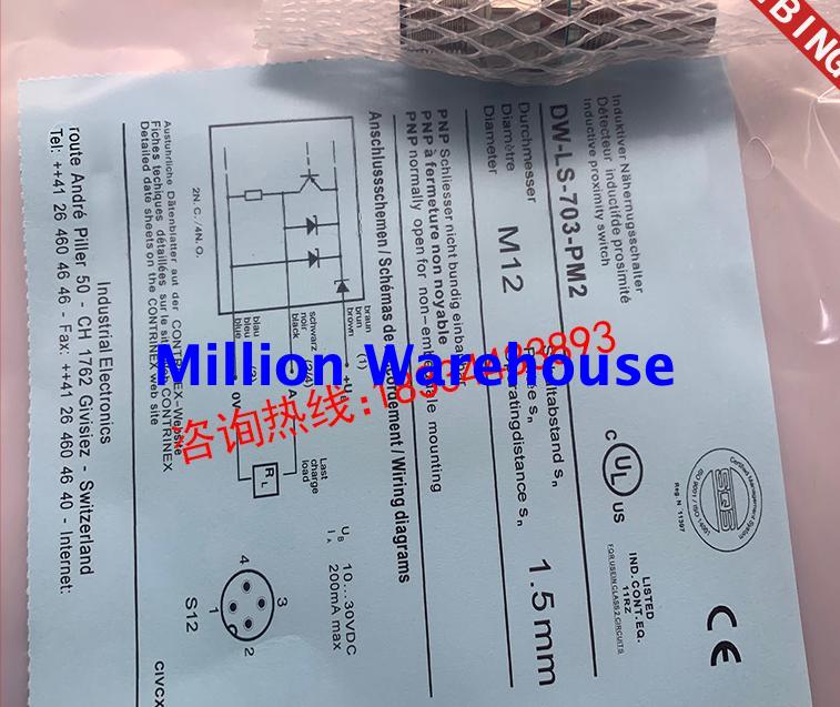 1pcs new CONTRINEX DW-LS-703-PM2