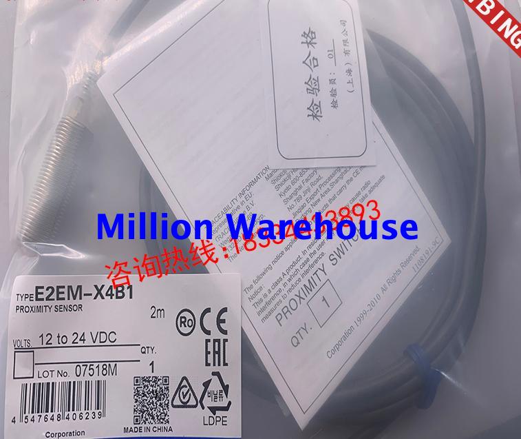 1pcs new Omron E2EM-X4B1-W