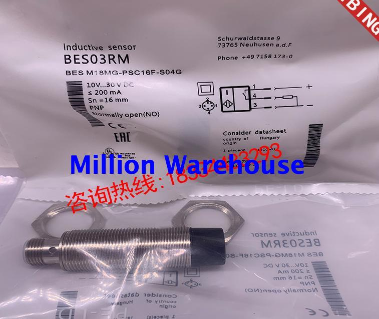 1pcs new BALLUFF BES M18MG-PSC16F-S04G