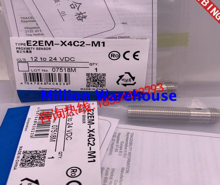 1 pcs new Omron E2EM-X4C2-M1