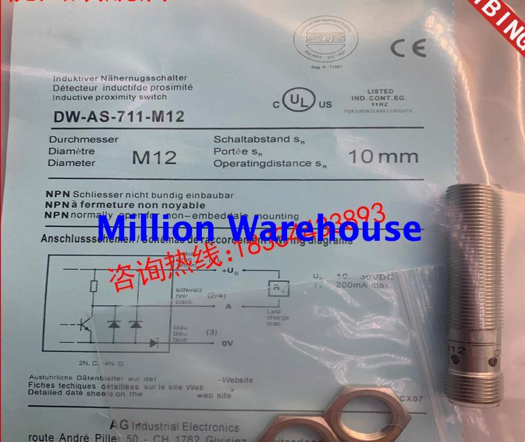 1 pcs new Contrinex DW-AS-733-M12