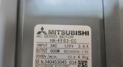 1PC NEW Mitsubishi Servo Motor HA-FF63-EC