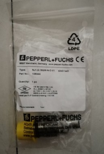 1PC New PEPPERL+FUCHS Proximity Switch NJ1,5-18GM-N-D-V1