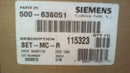 Siemens SET-MC-R 500-636051 Red Wall Mount Fire Alarm Speaker Strobe - New In Bo