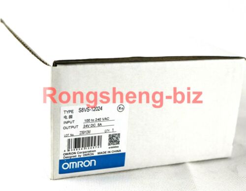 1PC Brand New Omron Power Supply S8VS-12024 100-240V 24VDC