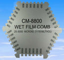 CM-8800 Wet Film Coating Thickness Comb Gauge Meter Tester Tool 25-3000um