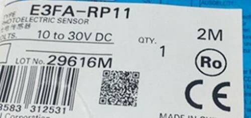 1PC NEW OMRON Photoelectric Sensor E3FA-RP11-2M