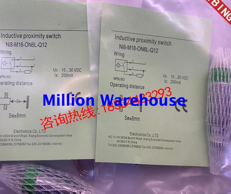 1 pcs new TURCK NI8-M18-ON6L-Q12