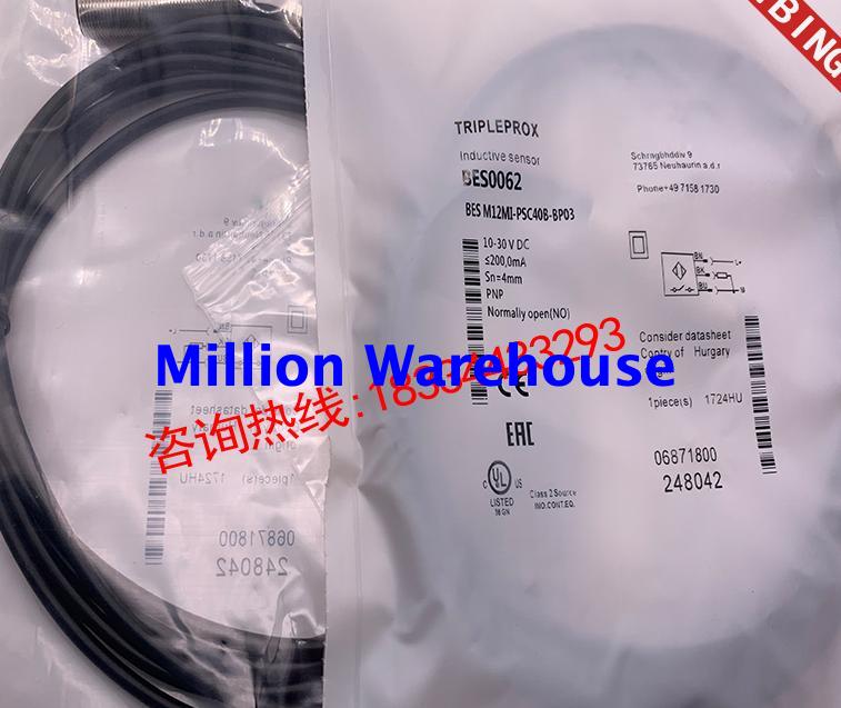 1pcs new BALLUFF BES M12MI-PSC40B-BP02