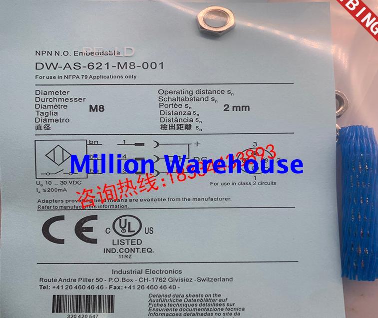 1 pcs new Contrinex DW-AS-602-M8-001