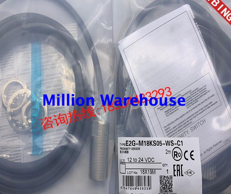 1 pcs new Omron E2G-M18KS05-WS-C1