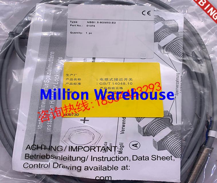 1pcs new Pepperl+Fuchs NBB1.5-8GM50-E2