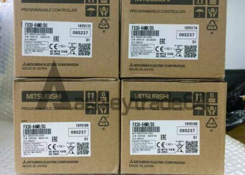 1PC New in box Mitsubishi PLC FX3U-64MR/DS FX3U-64MR-DS