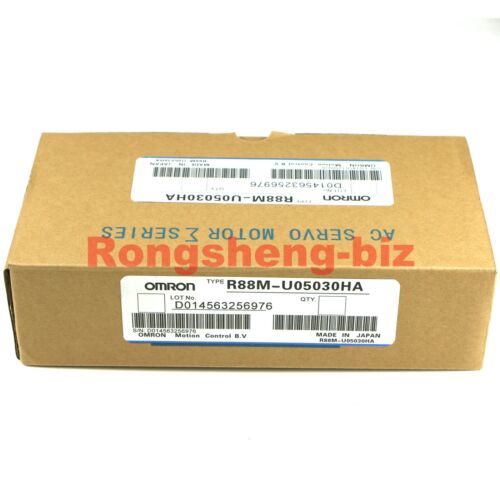 1PC NEW Omron Ac Servo Motor R88M-U05030HA R88MU5030HA