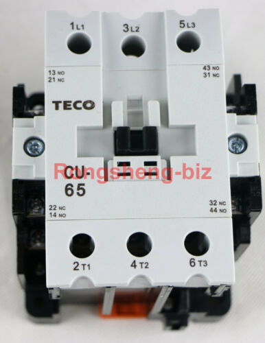 New TECO Contactor CU-65 220VAC